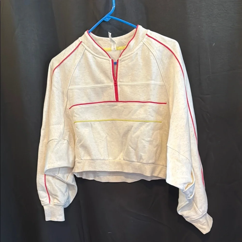 Rare Daily Practice Piped Retro Shorts Set XS